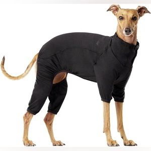 Canada Pooch Thermal Layer Dog Onesie Sweater, Size 14 (Black)
